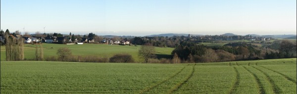 Eifelblick auf Vossenack