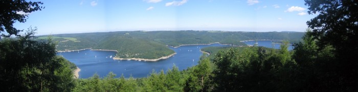 Rurseeblick von der Hirschley