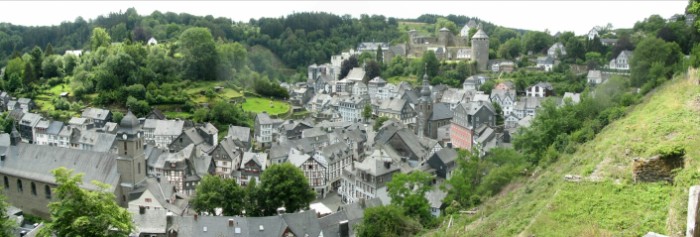 Monschau, Blick vom Panoramaweg